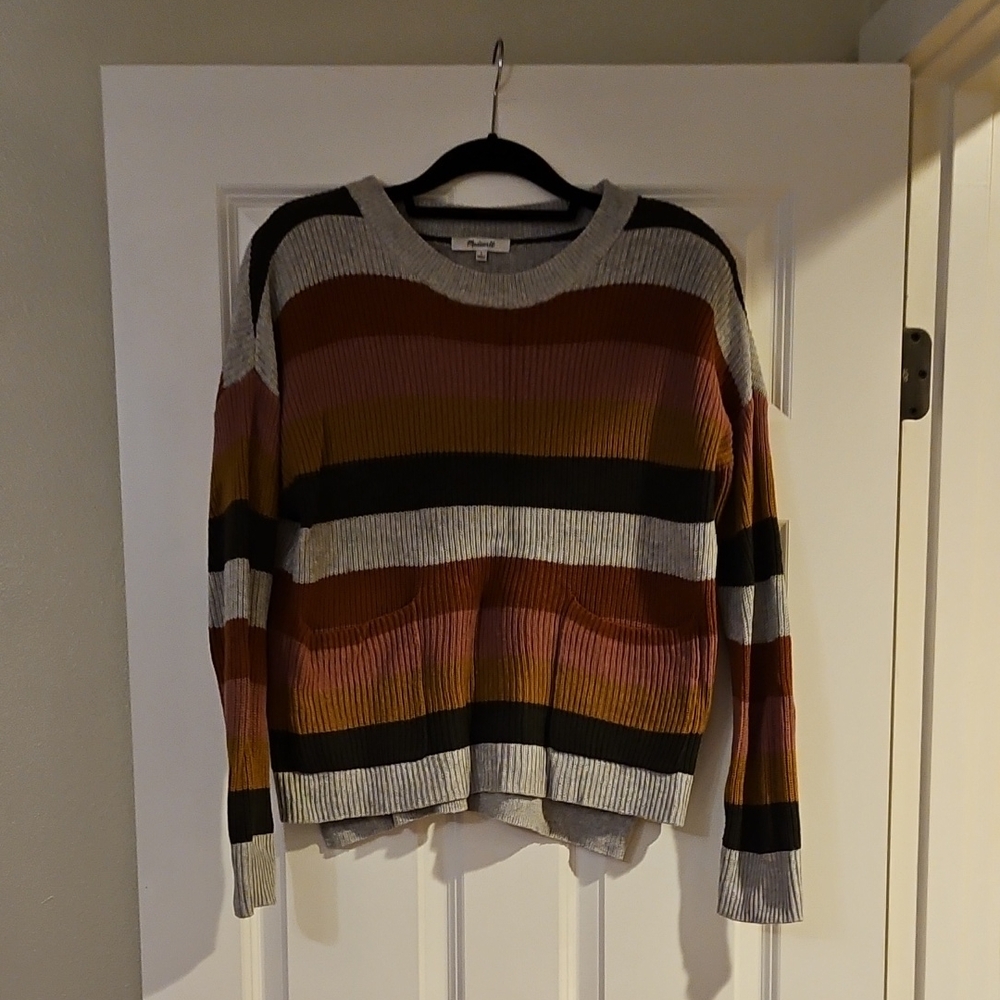 Madewell Gray Knit Sweater